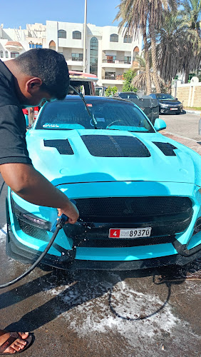 Magic Shine Car Wash in Madinat zayed Shopping Center Gold center parking area