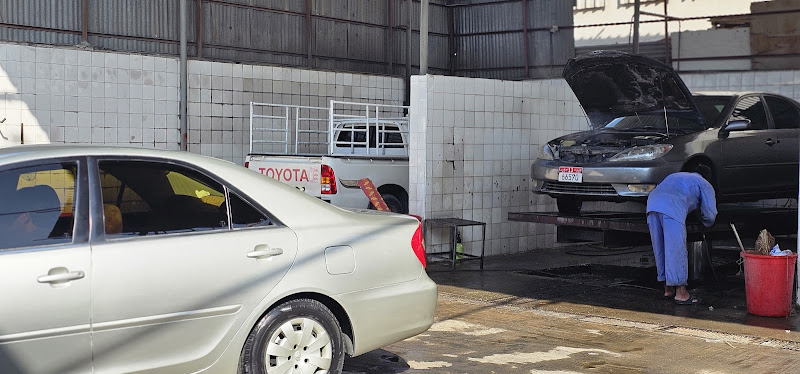 Sahab car wash station in Industrial Area